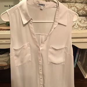 Express button down tank